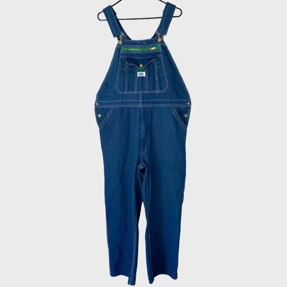 liberty Other - Liberty Stonewashed Denim Bib Overalls Blue Men's Size 38X30 Carpenter Workwear